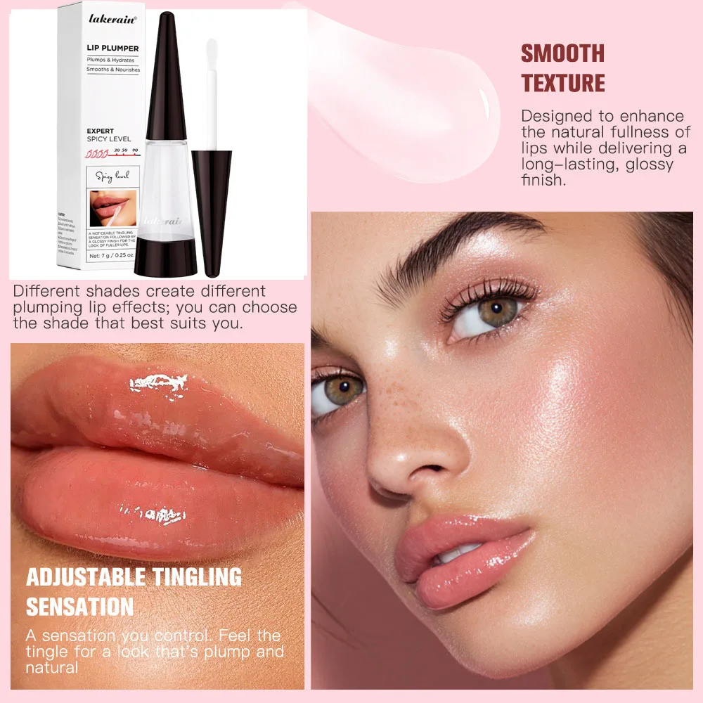 Lip Plumper Oil Instantly Volumising Increase Lip Elasticity Long-lasting Moisturize Lip Plumper Gloss Sexy Beauty Makeup