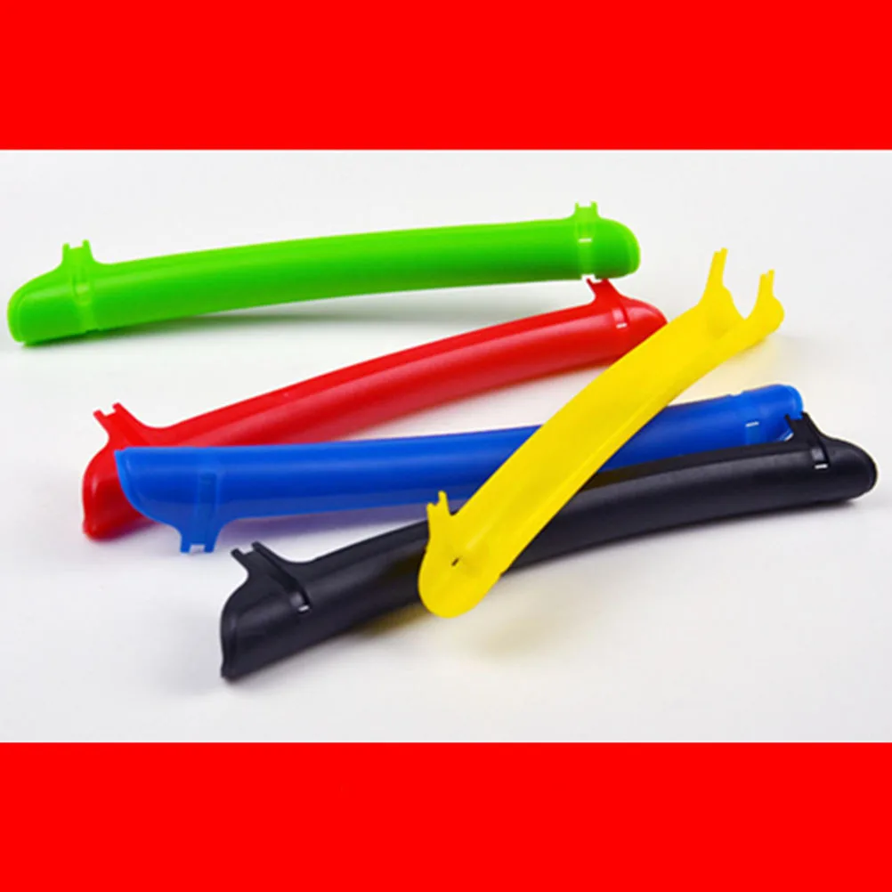 

Rubber Chain Protector Yellow Rear Fork Attachment Easy Clean Reusable Environmentally Friendly Bike Chain Sticker Reduce