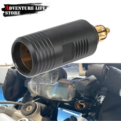 Cigarette Lighter Adapter For BMW R1250GS F850GS For TIGER DC 12V-24V EU Plug Charger DIN Socket Outlet Convert to Car Adapter