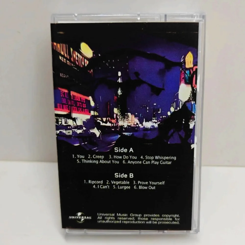 Rock Radiohead Thom Yorke Music Tape Pablo Honey Album How Do You Cassettes Cosplay Recorder Car Walkman Soundtracks Box Gifts - view 3