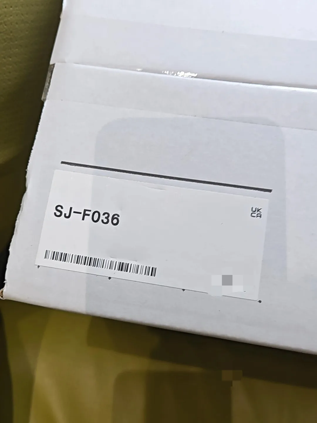 KEYENCE SJ-F036 Electrostatic Fan Brand New Genuine Original Unopened Packaging Clean And Tidy