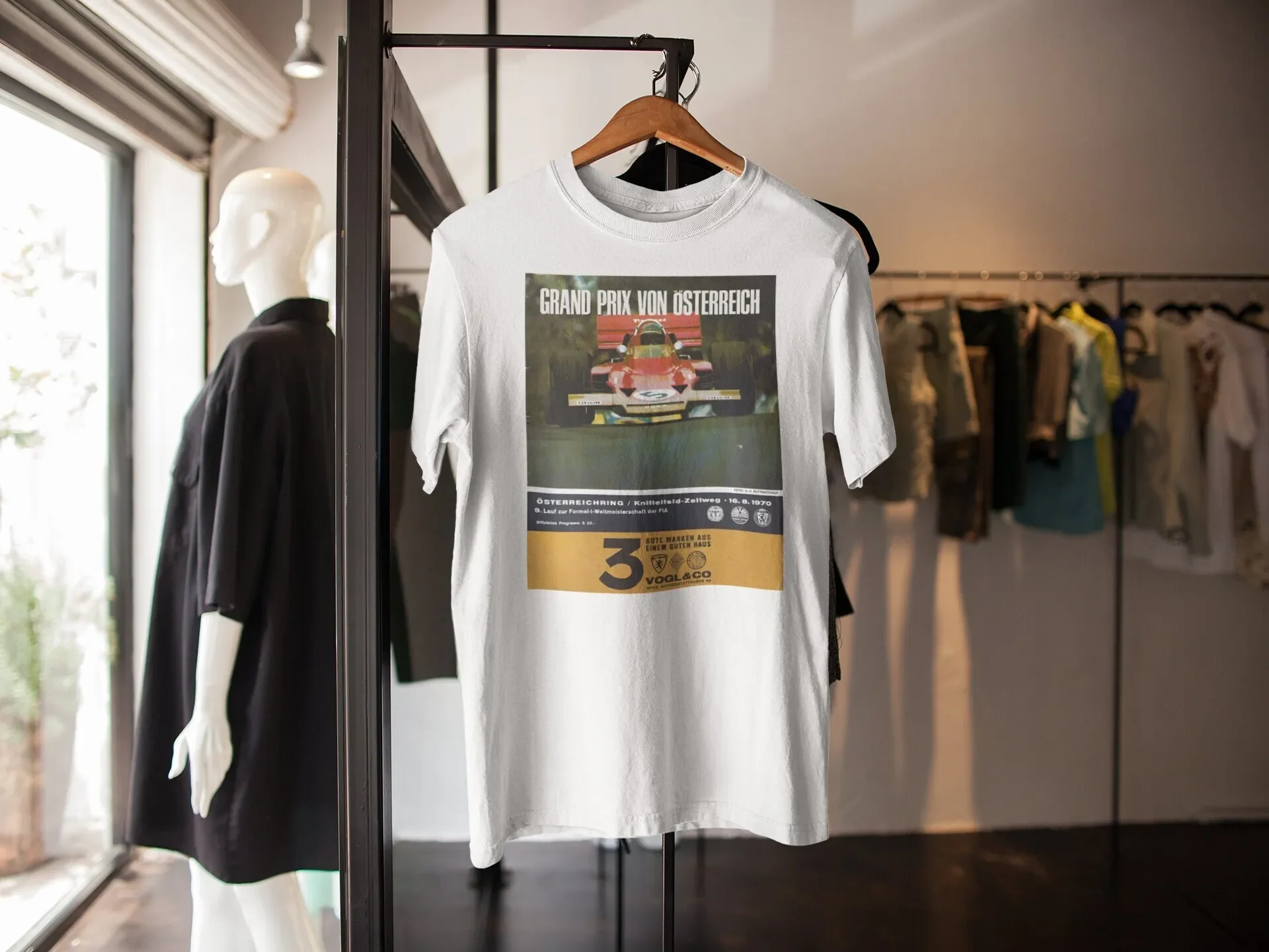 T-shirt Grand Prix d'Autriche, affiche vintage de course automobile, sweat-shirt GP, pilote autrichien de sport automobile