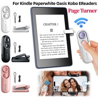 Automatic Remote Control Page Turner for Kindle Paperwhite Oasis Kobo EReaders+ Phone Screen Clicker Video Camera Shutter Device