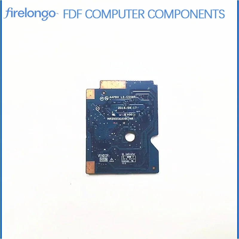 New for Dell 15 7510 Keyboard Daughterboard Circuit Board 9V2TY Connector LS-C556P Replacement