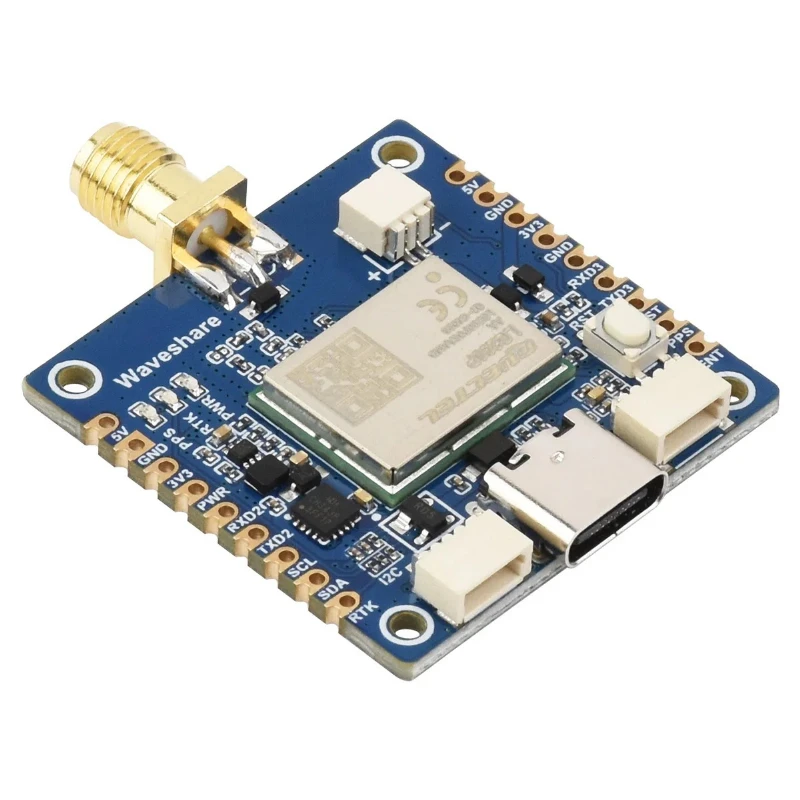 LG290P Series Quad-Band GNSS Module, RTK Centimeter-Level Positioning L1+L2+L5+E6 for Drone Robot Car Precision