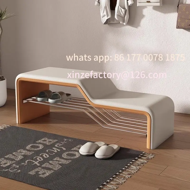 غرفة تركيب منزلية قابلة للتخصيص، مقعد أريكة طويل، وحدة صغيرة، يمكن الجلوس، مقعد رف أحذية طويل، مدخل عتبة الباب #4