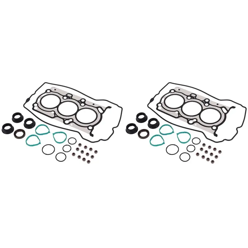 Leading-Edge-2X Car Full Engine Rebuild Gasket Set 50317600 1320320180 For Smart Fortwo Cabrio 451 2007-