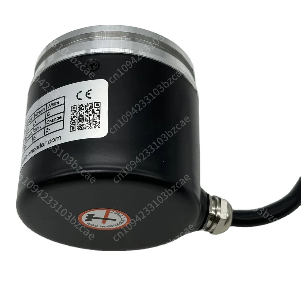 

Solid Shaft 6mm Rotary Encoder GHST58-06G1000BML5 Line Driver Output Motor Encoder 1000ppr