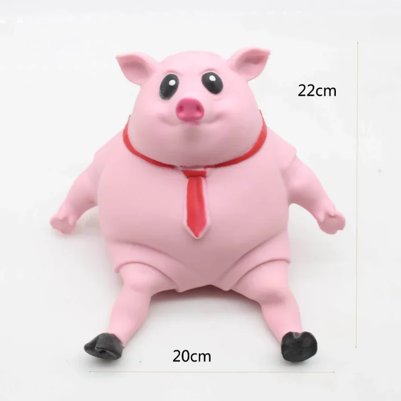 Cute Squeeze Pig Toy Stress Relief Kawaii Decompression Soft Sensory Slow Rebound Pink Animals Vent Toys for Girl Boy Decor