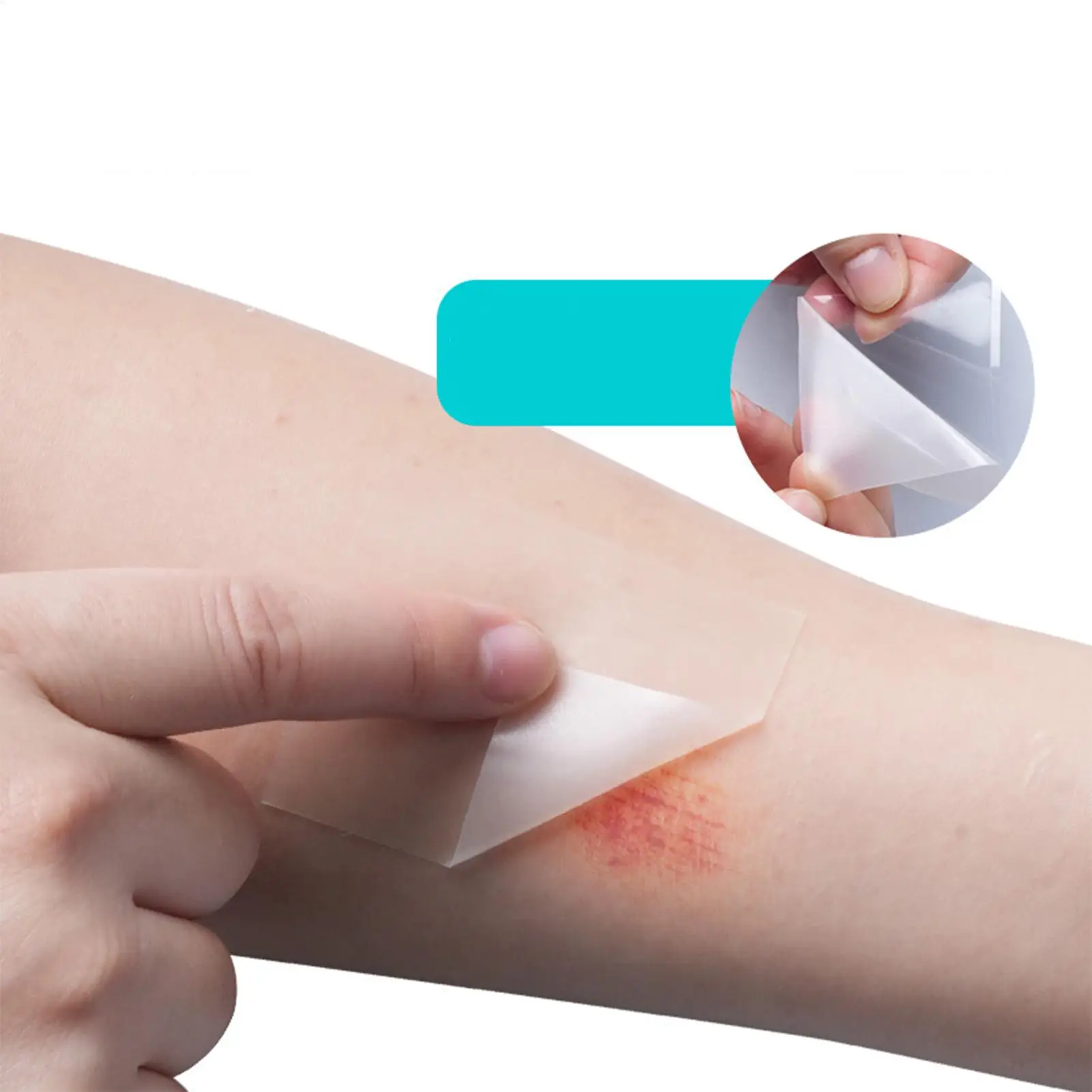 Rotolo idrocolloidale per la cura delle ferite Bende idrocolloidali con bende idrocolloidali doloranti da letto autoadesive