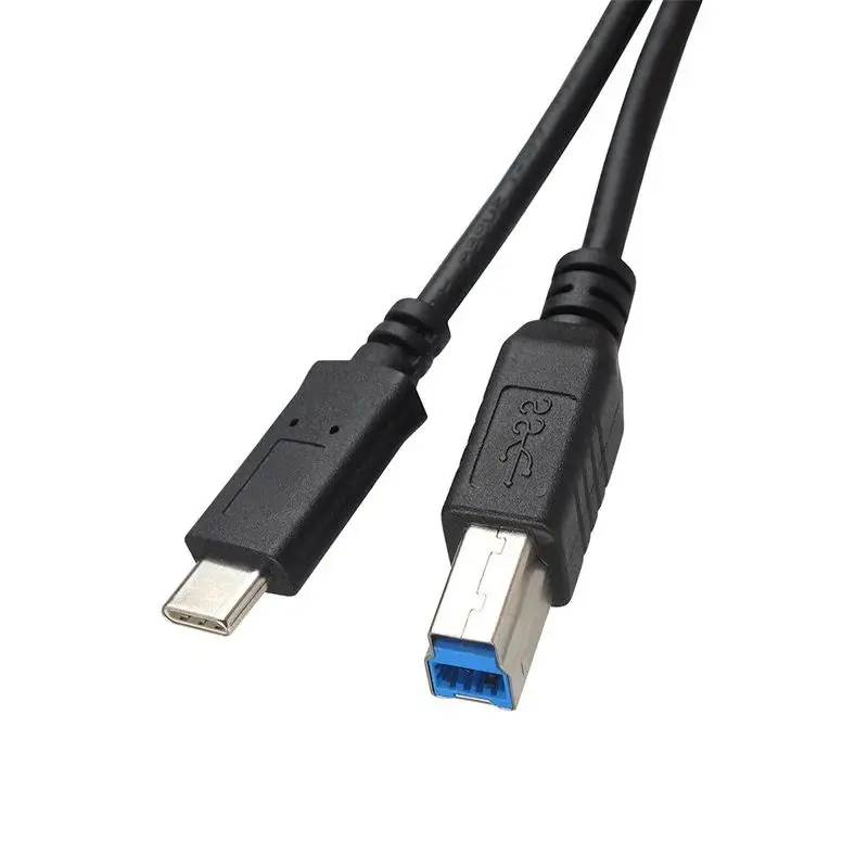 

Type-C Laptop to USB 3.1 2.0 Type B Data Cable Compatible with HP Canon Brother Epson Dell Samsung Printer Scanner HDD Dock