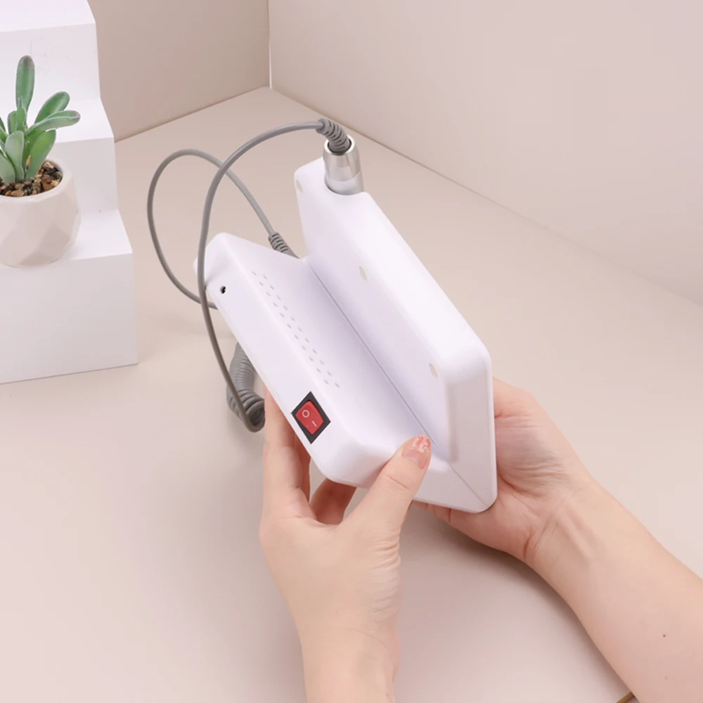 

35000RPM Nail Drill Machine Vibration Free Handpiece Efile Sander Professional 85W Telephone Brushless Motor