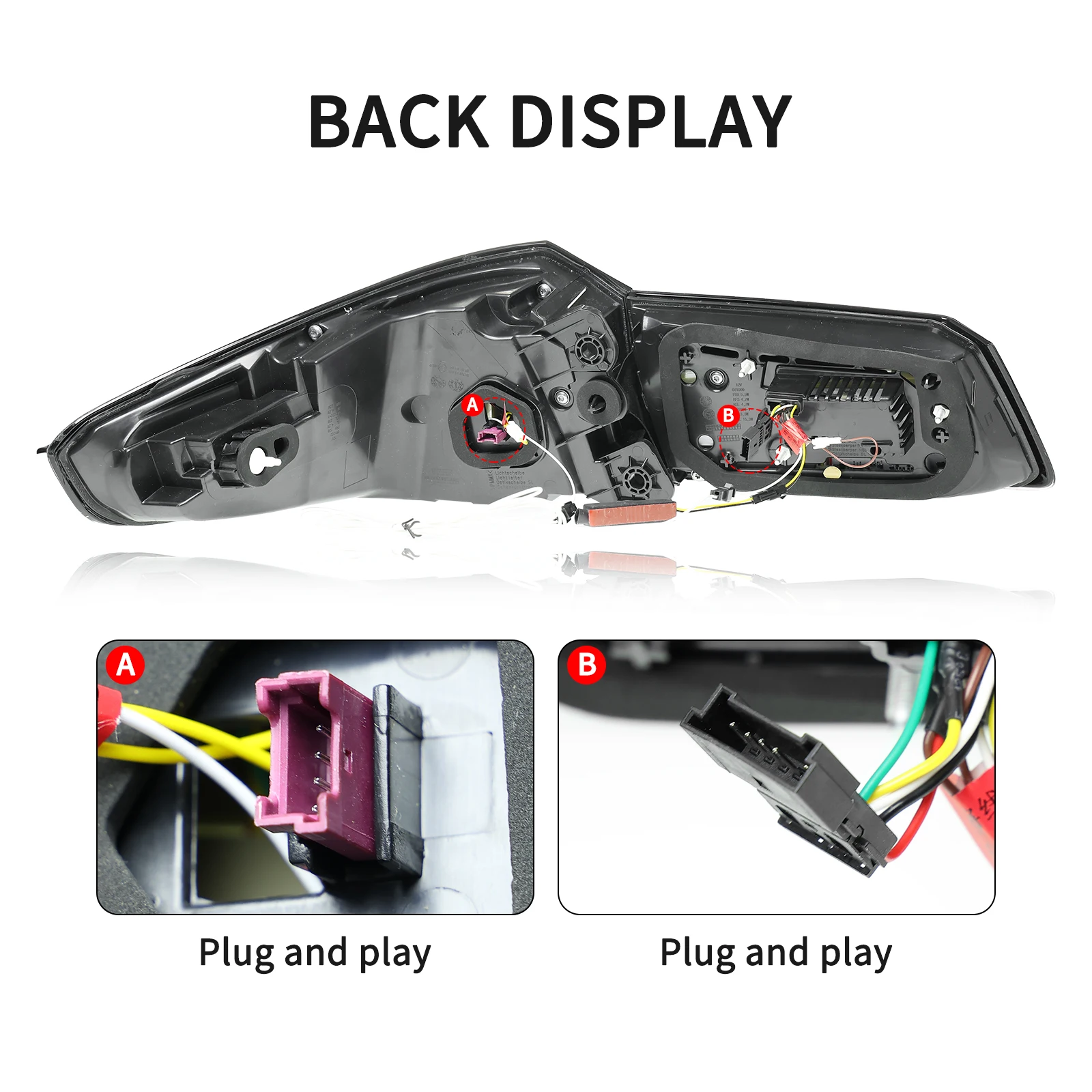 Car Upgrade LED Taillights for BMW G30 G38 2018-2020 Tail Lamps Assemblies DRL Dynamic Brake Reverse Turn Signal Lamp view 6