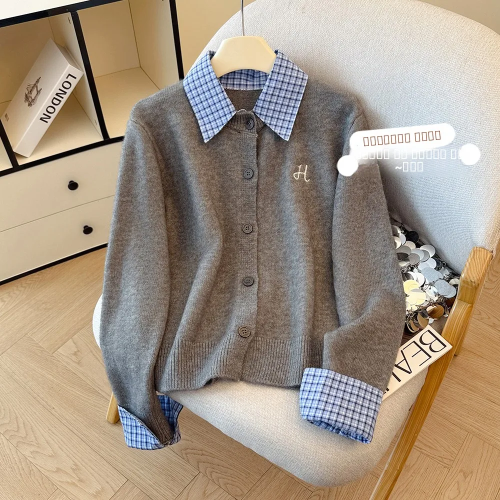 

Женский вязаный открытый кардиган, внутренняя одежда, топ, корейский сле, осень-зима, Новое поступление, полиэфирное волокно, 00% модный повседневный