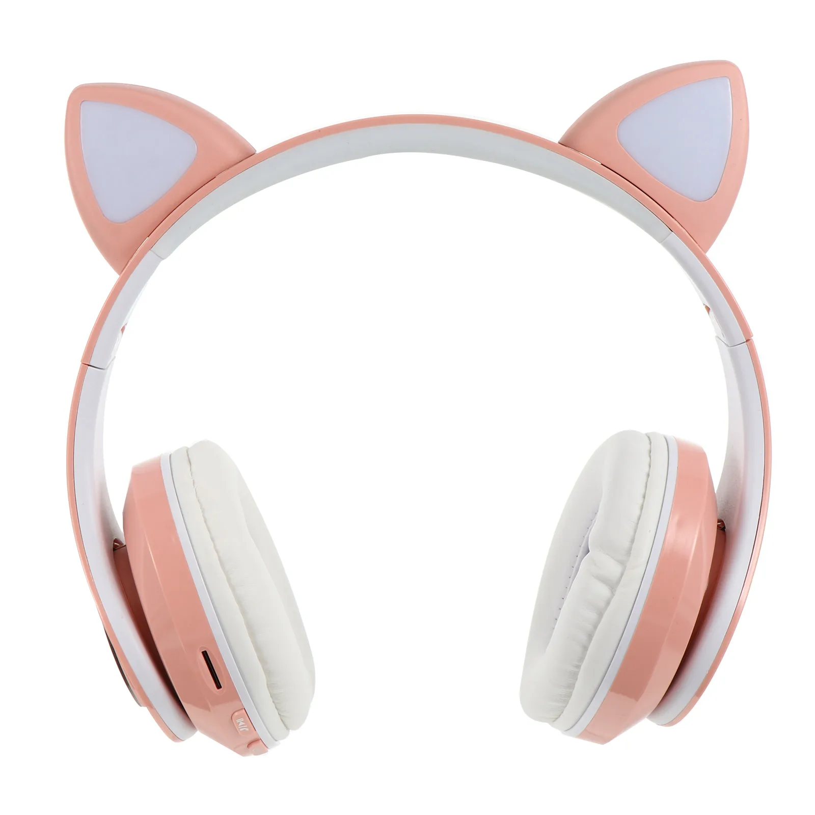 

1 Pcs Comfortable Cat Ear Wireless Foldable Headset Lighting Over Ear Headphone For PC