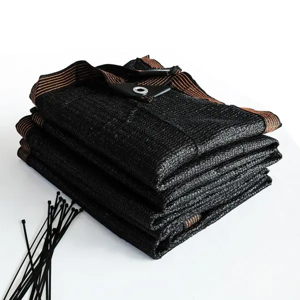 

Сетка для затенения черного цвета, 10х12 футов, усиленная, с защелкивающимся креплением, для защиты от солнца, ветрозащиты и затенения патио/балкона.