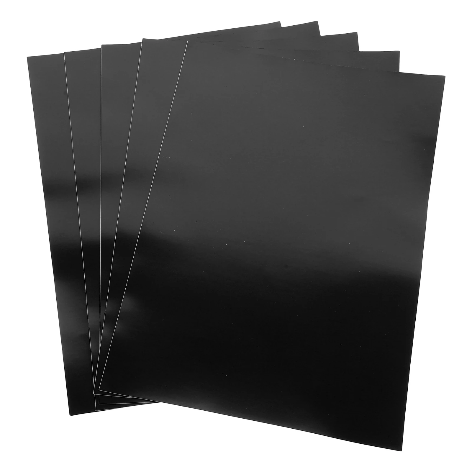 

5 Magnetic Sheets Adhesive Flexible Magnet Sheet for Office Home Teaching Adhesion Magnetic Sheet Magnet Adhesive