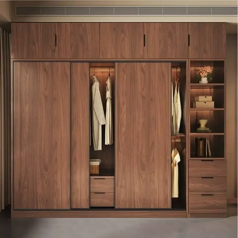 # Customized Wooden Wardrobes Decoration Assemble Corner Drawers Wardrobe Closet Storage Room Mueble Organizador Furniture Home
