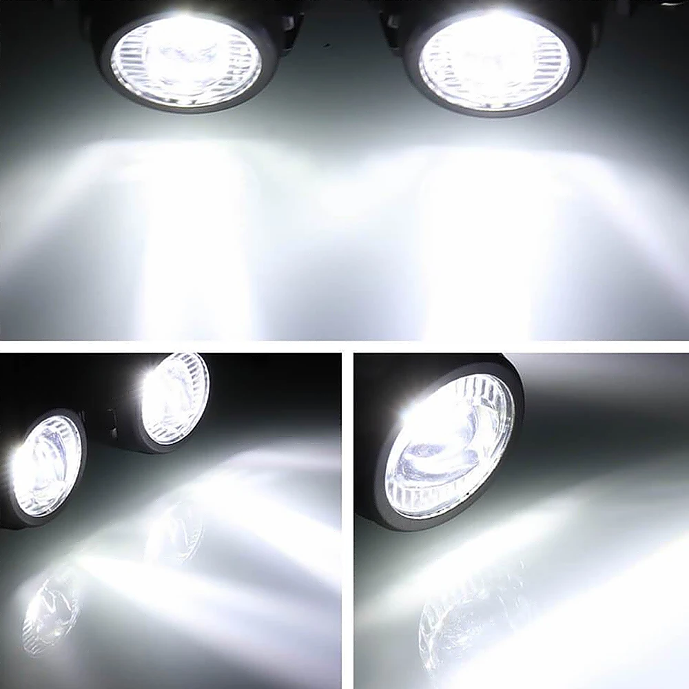 Motorcycle Led Spotlight Tangent Auxiliary Lamp Fog Light Flashing Len Super Bright High Power 40W For BMW F800 F650