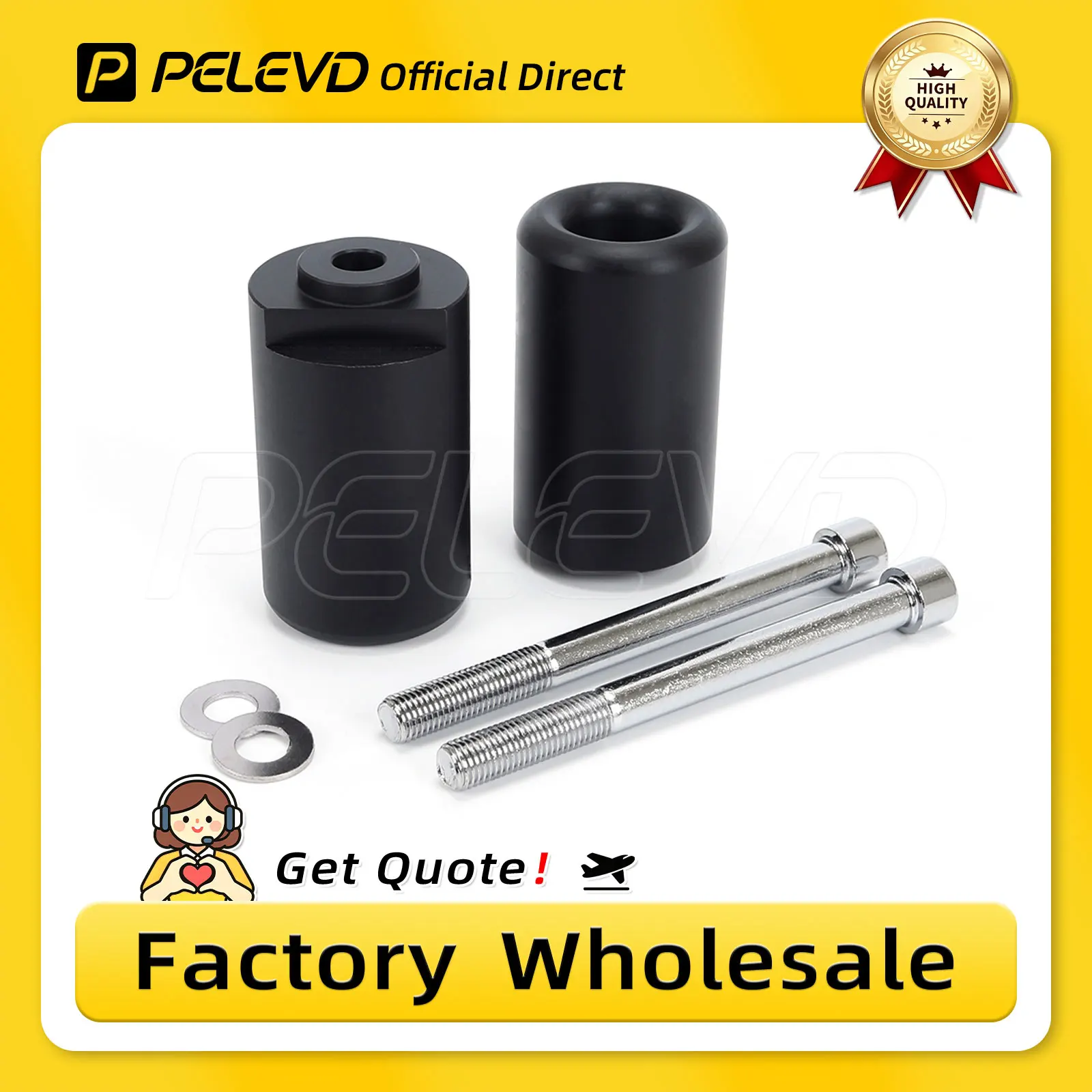 Motorcycle No Cut Frame Sliders Crash Falling Protection Fit For Kawasaki ZX-9R ZX 9R ZX9R 2002-2003 2002 2003 02 03