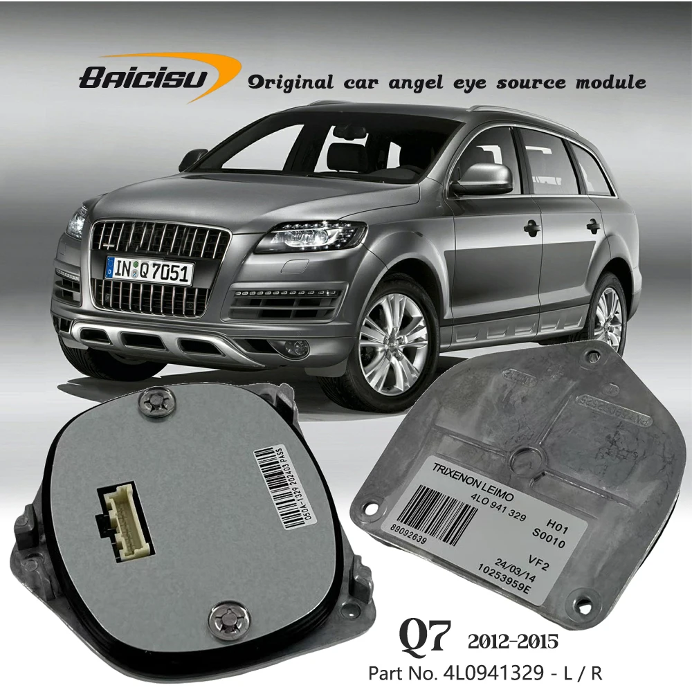 

TRIXENON LEIMO 4L0941329 LED Control Unit OEM Ballast 10253959E For Audi Q7 2010-15 Daytime Running Light Drive Computer Module