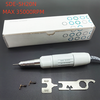 Electric Nail Drill Pen 35K SDE SH20N Handpiece Manicure Milling for Strong 210 207b Marathon Nail Polishing Machine Handle Tool