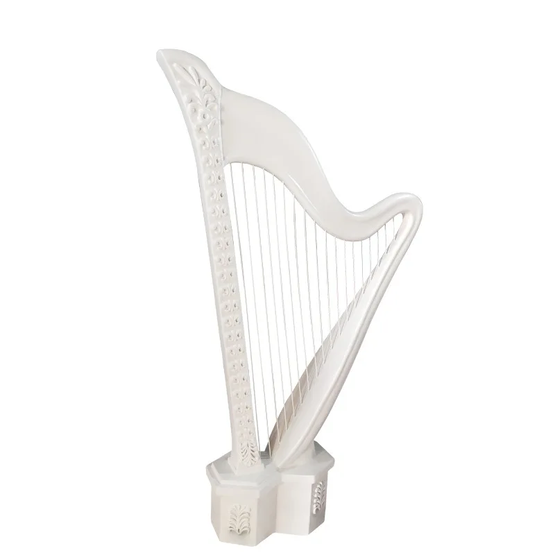 

Large Harp Shopping Mall Hotel Outdoor Landscape Garden Indoor Forest Sculpture Meichen Floor Ornament