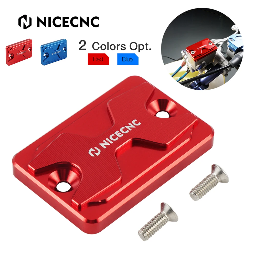 

NiceCNC Front Brake Reservoir Fluid Cover Cap For Yamaha Raptor 700 2013-2024 250 125 YFZ450R GRIZZLY 700 550 For Honda TRX450R