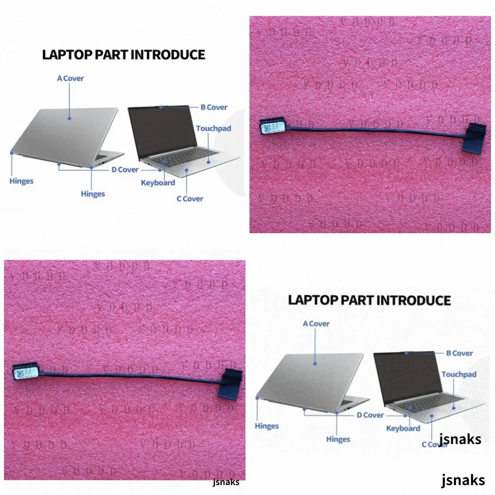 L... 10pcs Battery Cable For Dell Latitude 5300 5310 2-in-1 E5300 E5310 0G0PMP G0PMP