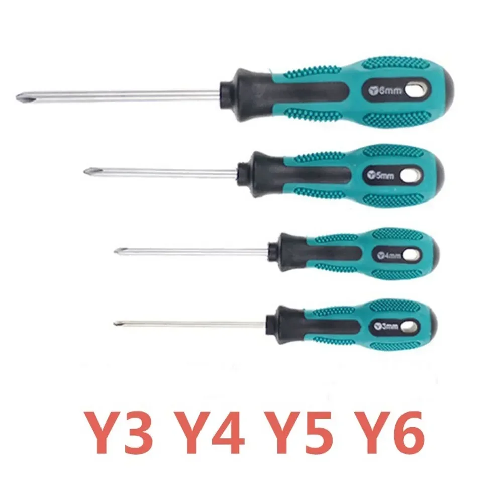 1pc Y4 Screw Driver Triangle Electrical Appliances Repair Handle Tool Multi-function Y Type Shaped Screwdriver Hand Tool