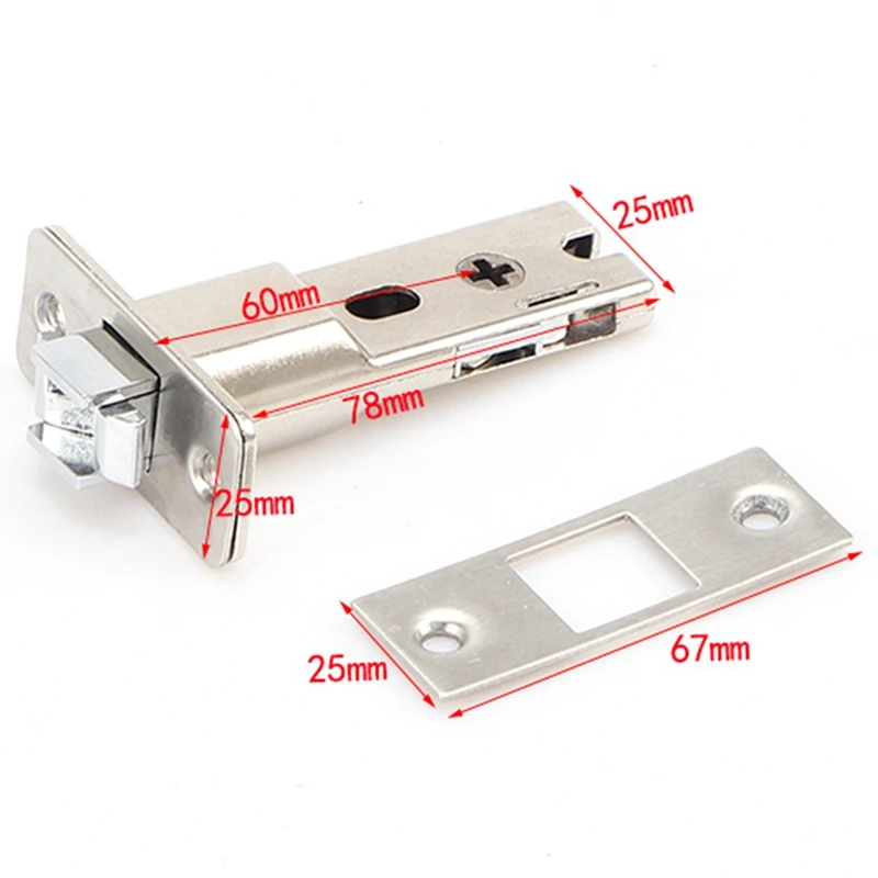 슬라이딩 포켓 문짝 잠금 장치, 사생활 보호 라운드 포켓 문짝 하드웨어, 키 포함, 블랙, 1 개