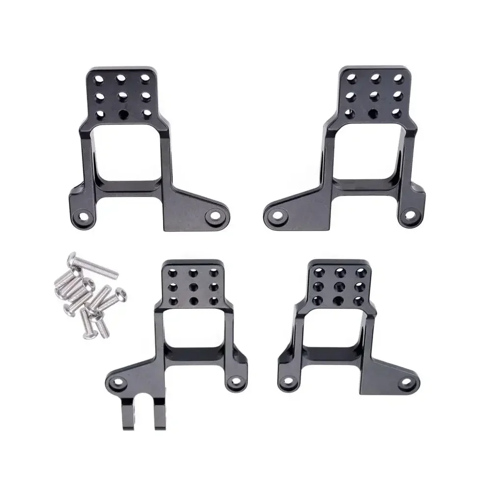 4PCS Aluminum Front & Rear Shock Towers Mount for 1/10 RC Crawler TRX-4 TRX4 8216 Upgrade Parts