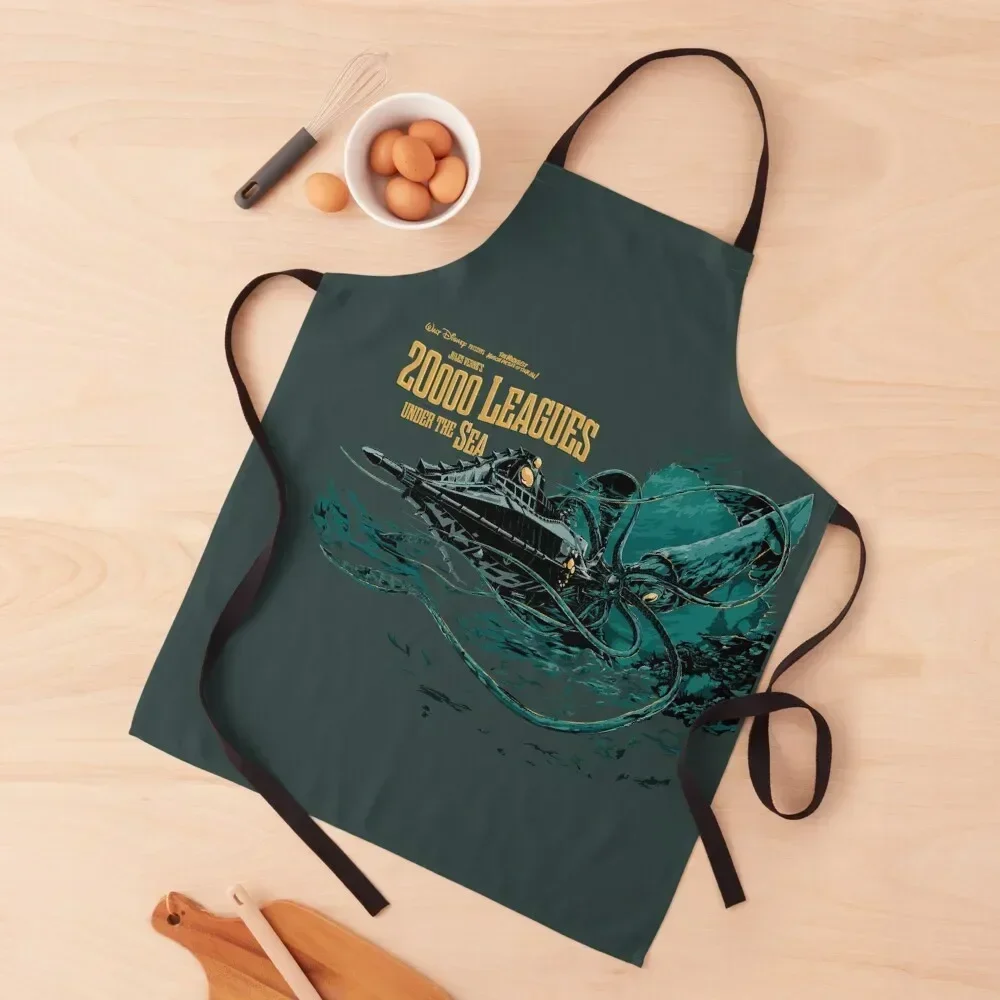 20000 leagues under sea JV Apron beauty master For Man For Girl Kitchen Household Items Apron