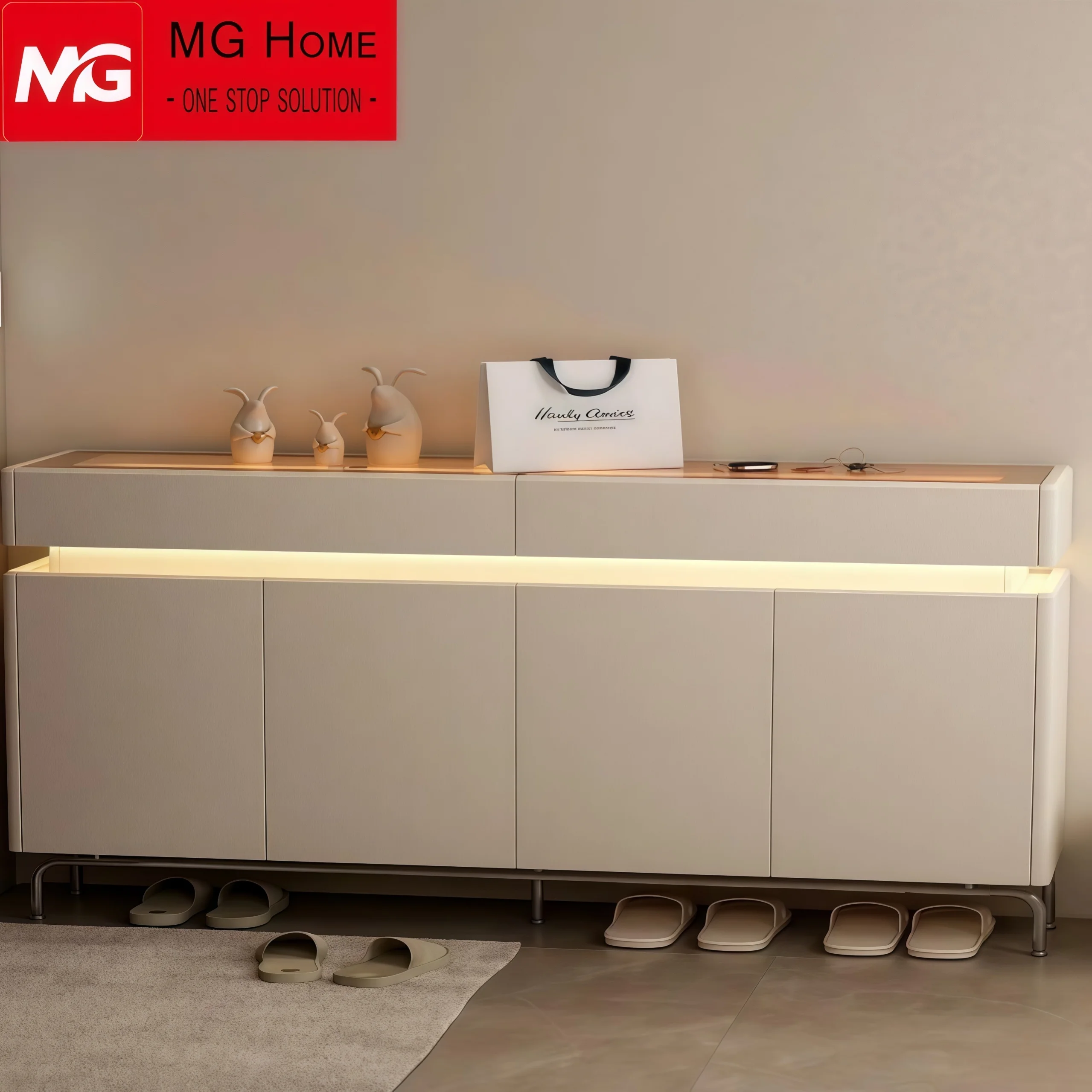 Sandals Cabinets Shoe Cabinet Narrow Hallway Tall Mirrored Shoe Cabinet