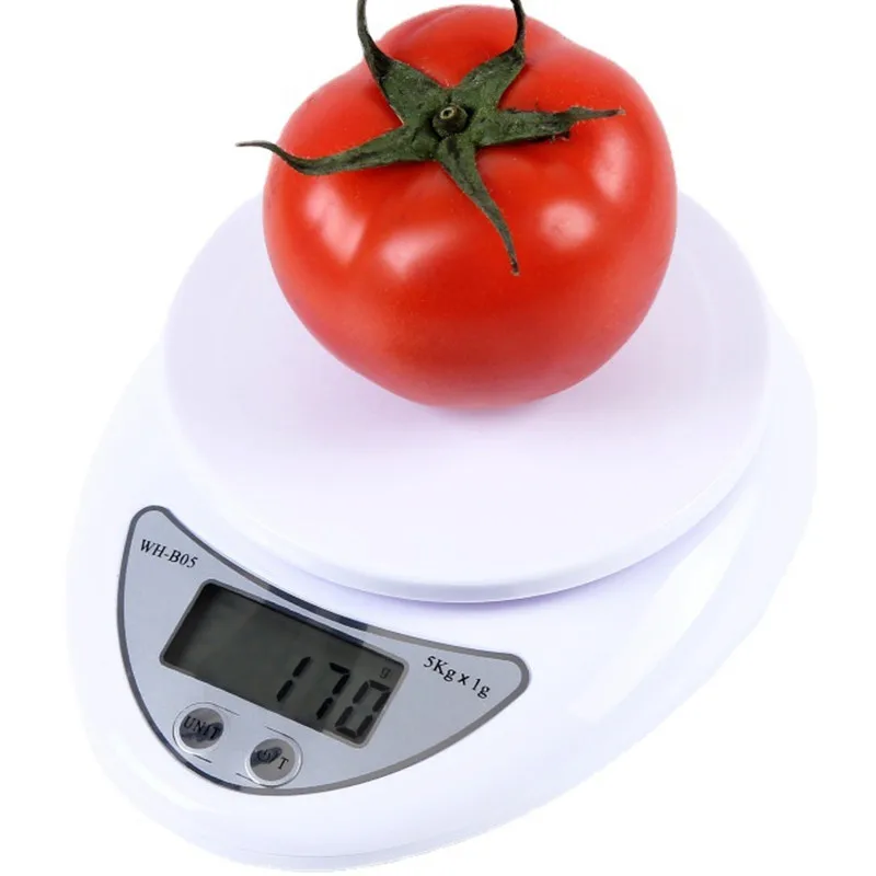 Led Electronic Scales 5Kg/1G Food Coffee Balance Measuring Weight Portable Digital Baking Scale Kitchen Accessories Tools