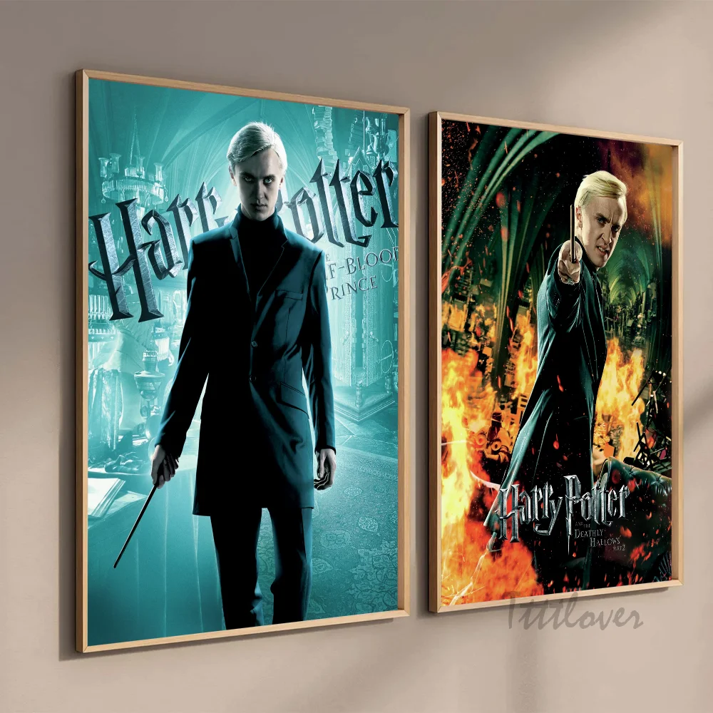 Movie Poster Stickers Art Wall Murals Decor Game Room Decor Gifts H-Harry P Potter HD Painting Cat Cars