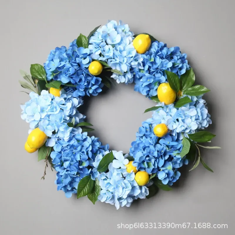 

Wreaths Artificial garland door wreath living room wall decoration home decoration pendant fake plants wedding decorations