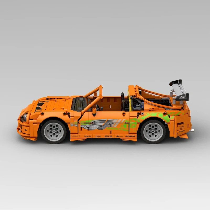 Briques de construction Moc Tyt MK4 (1:12), modèle de voitures de vitesse Champion, technologie, blocs de voiture de Super sport, assemblage de jouets cadeaux, ensembles de bricolage