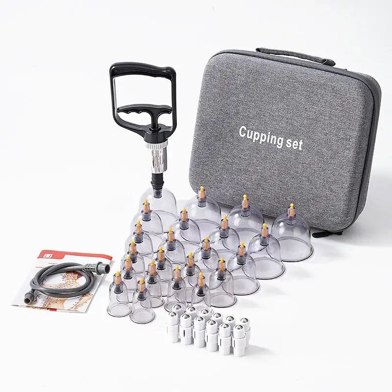 Hot Selling Smart Electric Cupping Therapy Massager Machine 20PCS Suction Cups Drop Shipping for Body