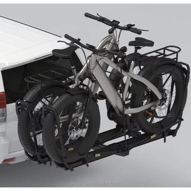 

Vertical Bicycle Carrier Rack for Car Mount Rear Bike Holder for 2 Bicycles