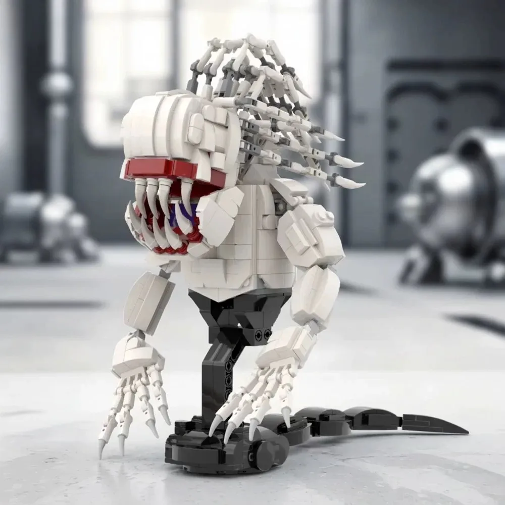 MOC Creative Japanese Anime Ghost Form Guardian Monster Building Blocks Model Adult Puzzle Assembly Toys Birthday Gift Ornament