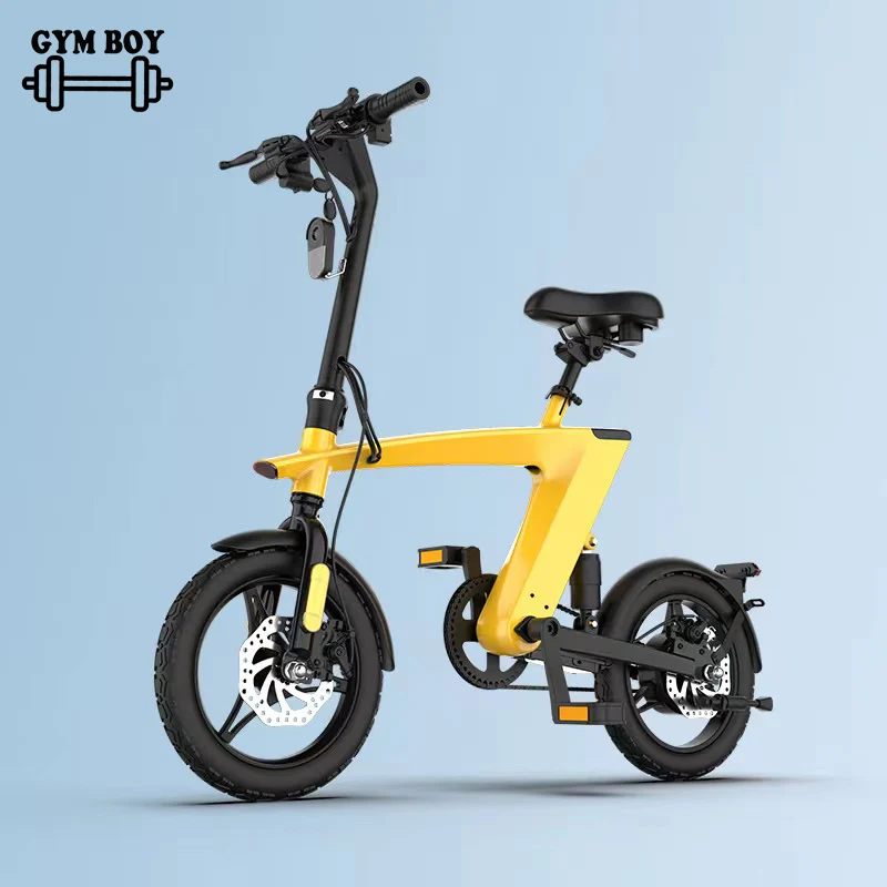 

Portable Foldable Scooter H1 Power Assisted Electric Bicycle Popular In Europe And America, 14 Inch Mini Foldable Scooter