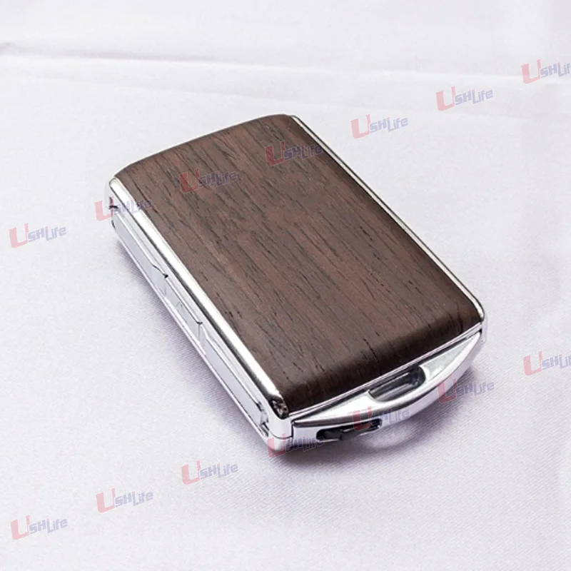 for VOLVO XC60 XC90 XC40 V40 V60 C40 S40 S80 S90 S60 Car Keyless Leather Remote Key Case Wooded Car Remote Key Shell Accessories