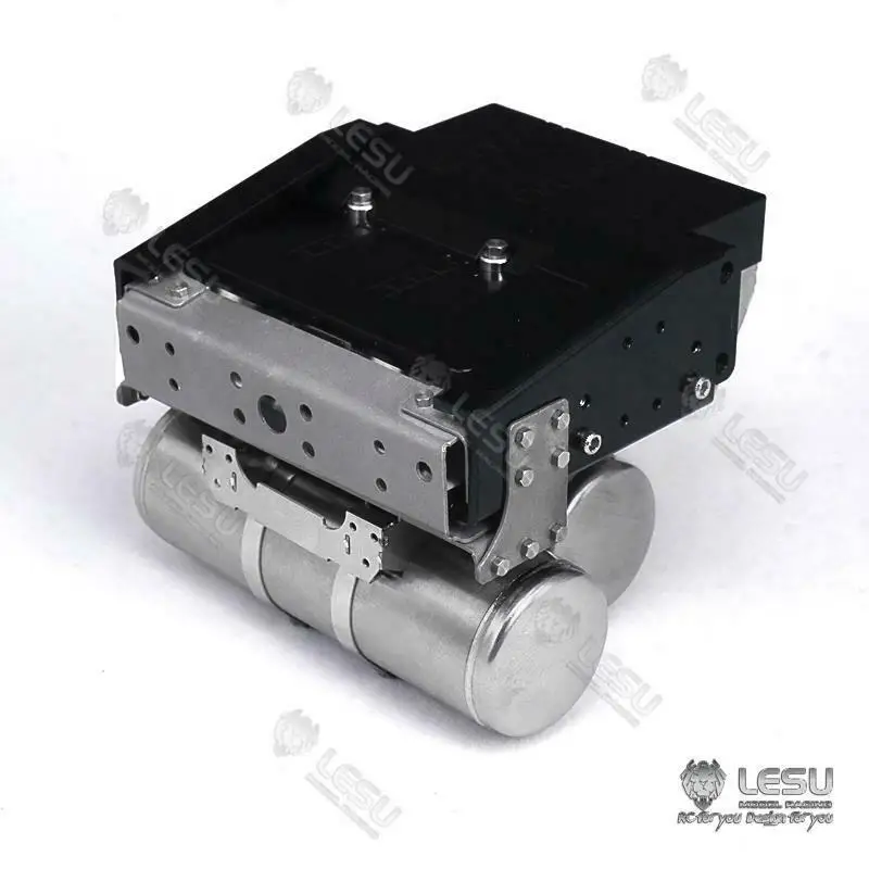 LESU 1/14 バッテリーボックス ダブルエアタンクセット DIY RCトラック ラジコンカー タミヤモデル アクセサリー TH16419用パーツ