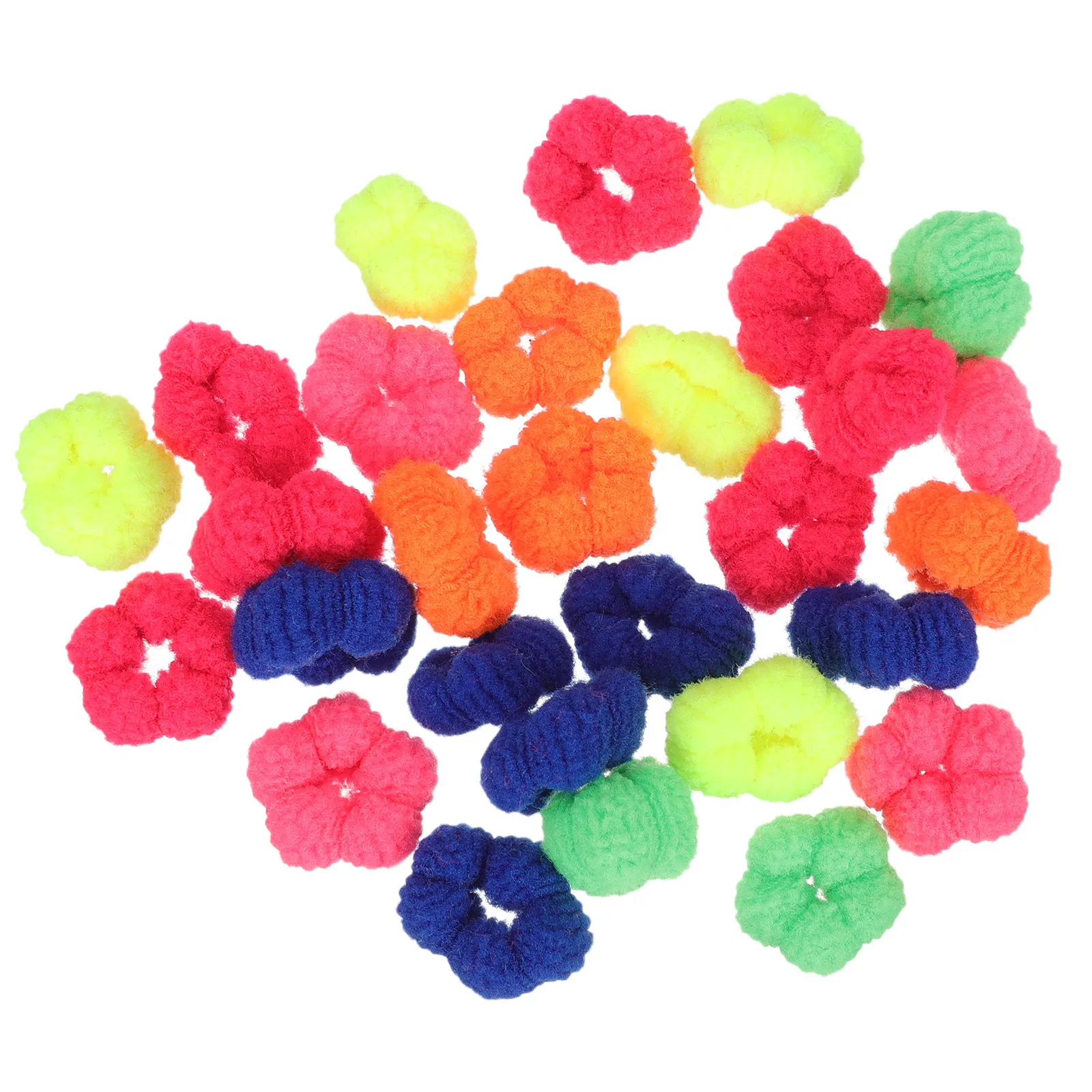 

200 шт. резинок для волос в конфетных цветах, мягкие бесшовные резинки для волос для малышей и девочек, держатели для хвостиков