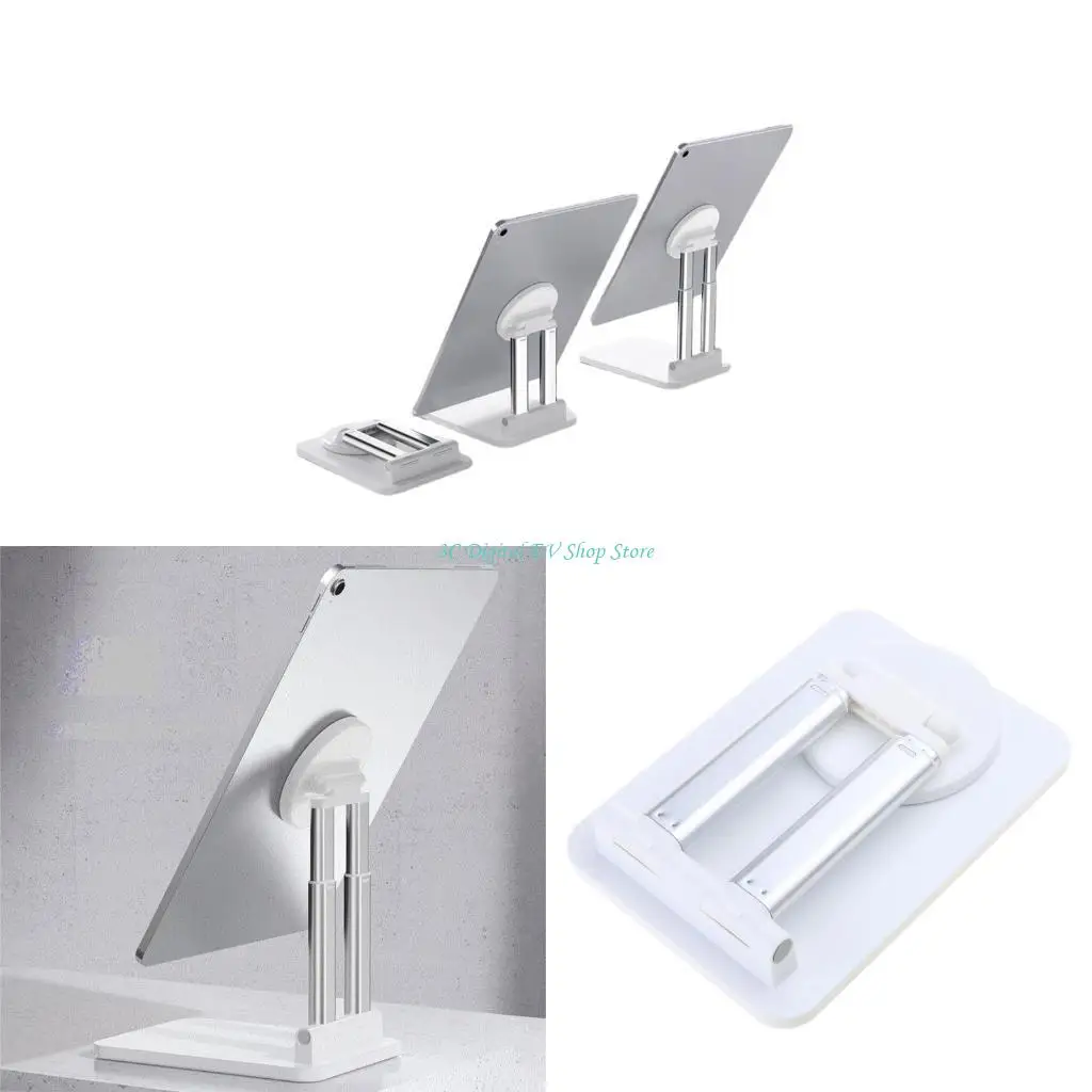 

E74D портативный магнитный держатель для планшета, регулируемый на 360° подъемный кронштейн для планшетного компьютера для