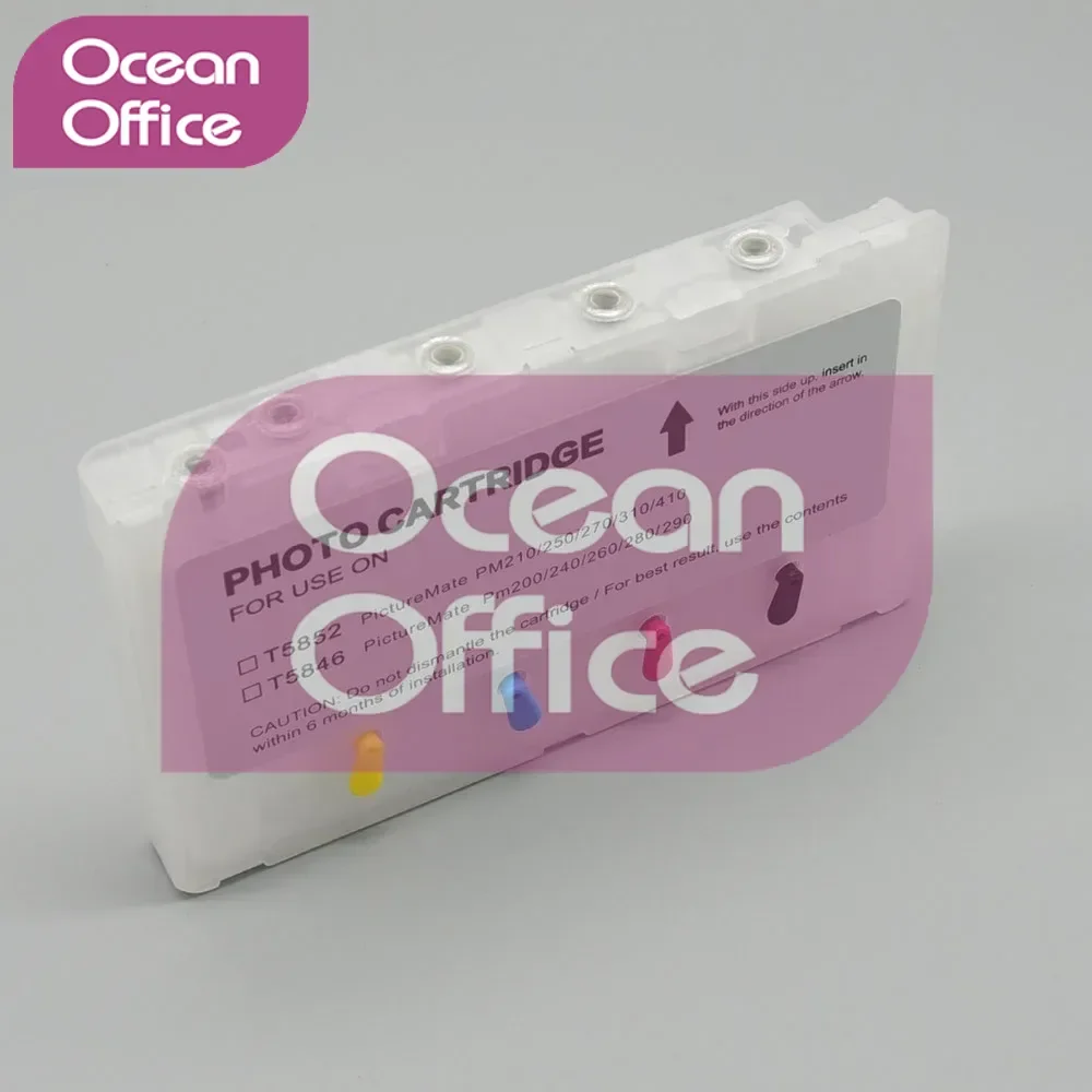 T5846 Refill Ink Cartridge with One Time Chip support for Epson PM210 PM215 PM235 PM250 PM270 PM310