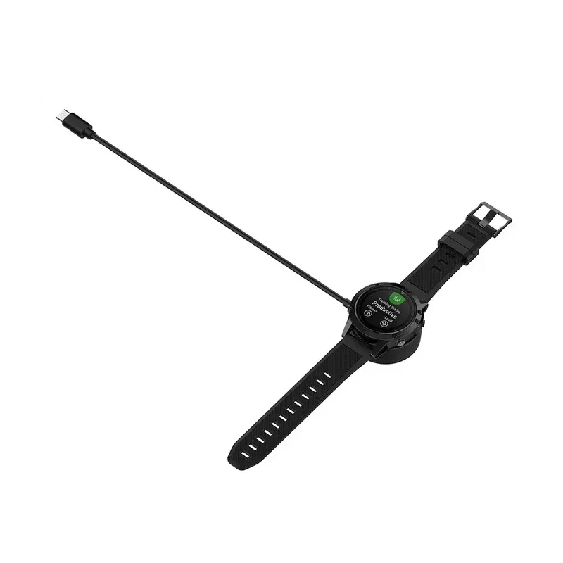 Carregador de qualidade para garmin fenix 8 43mm/7 pro/6/5s tipo-c cabo vivoactive 5 4 4S cabo de carregamento para venu 3 3s 2plus 2 2s carregador