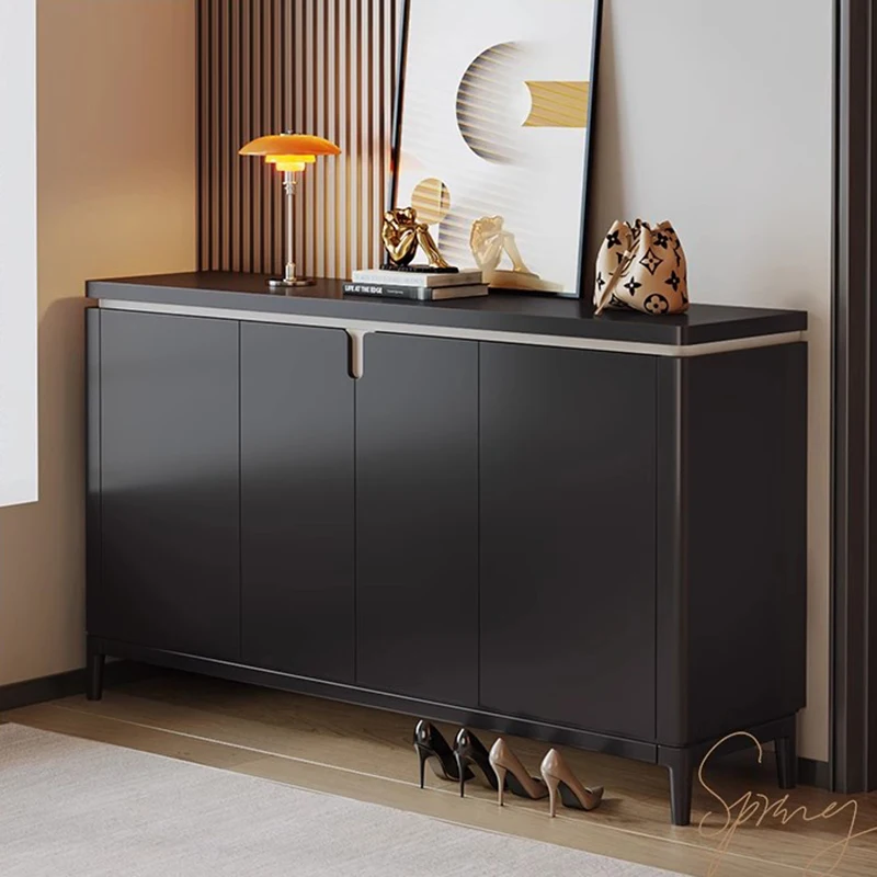 

Living Room Organizer Shoe Cabinet Display Filing Cabinets Wooden Tower Shoe Shelf Cupboard Nordic Zapatero Entrance Furniture