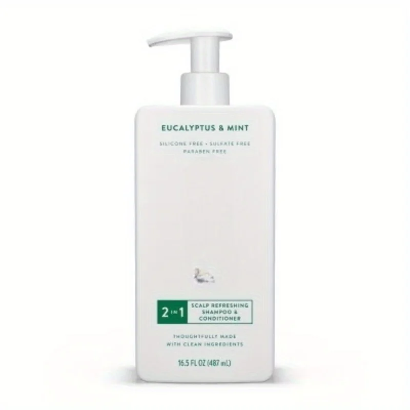 

Mint Scalp Refresh 2-in-1 for Men and Women - Hair and scalp care. Cleanses and moisturizes to support healthy hair and scalp
